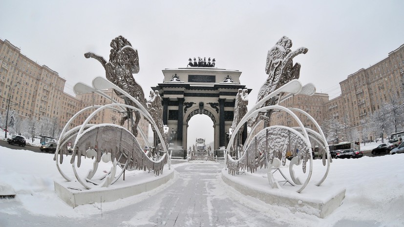 Снежный покров появится в Москве в конце ноября
