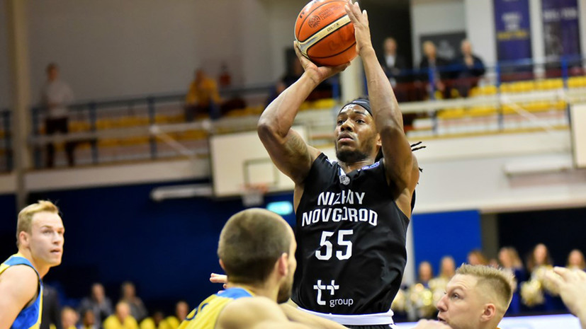 «Нижний Новгород» победил «Вентспилс» в матче баскетбольной Лиги чемпионов