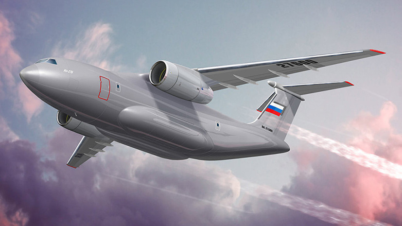 Транспортный высокоплан: на что будет способен новейший самолёт ВКС России Ил-276