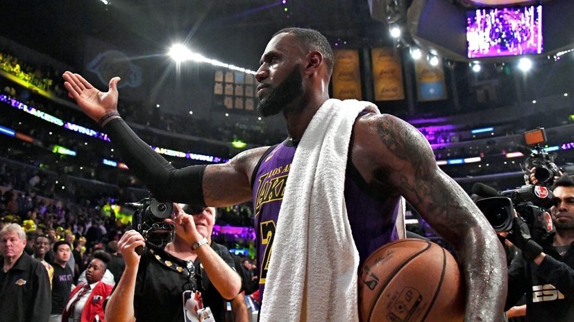«Стремление к величию»: Леброн Джеймс поднялся на пятое место среди самых результативных игроков в истории НБА