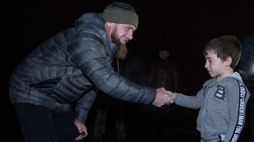 Кадыров проведёт тренировку с отжавшимся более 4 тысяч раз мальчиком
