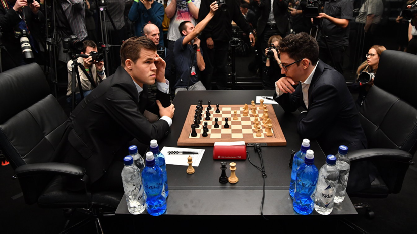 Карлсен и Каруана сыграли вничью в пятом матче поединка за шахматную корону