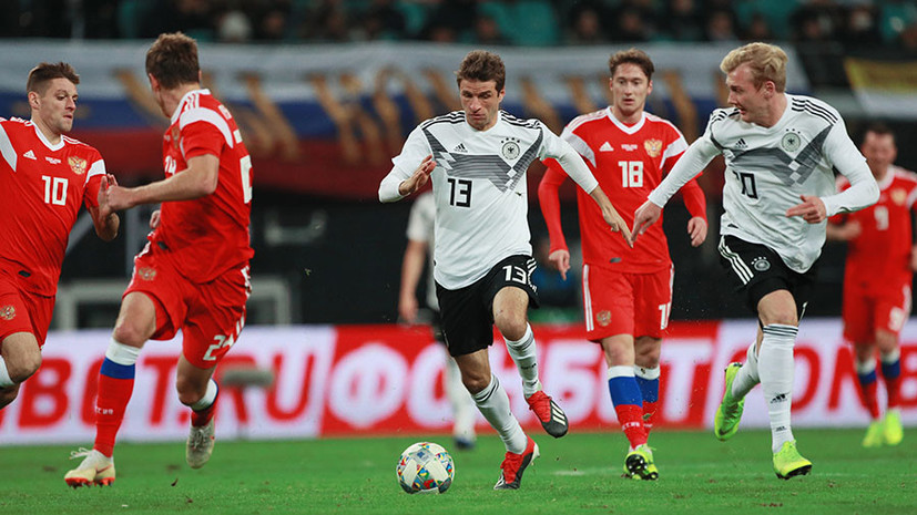 «Немцы были злее»: что говорили после крупного поражения России от Германии в товарищеском матче