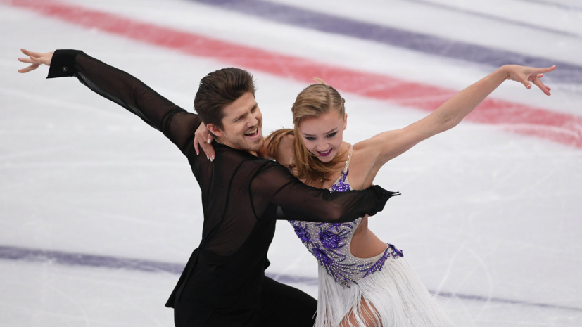 Фигуристы Степанова и Букин выиграли ритм-танец на этапе Гран-при в России