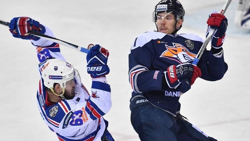 Защитник «Металлурга» Береглазов рассказал, чем занималась команда во время паузы на Еврохоккейтур