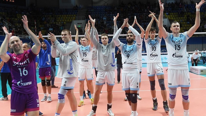 Казанский «Зенит» выиграл Суперкубок России по волейболу