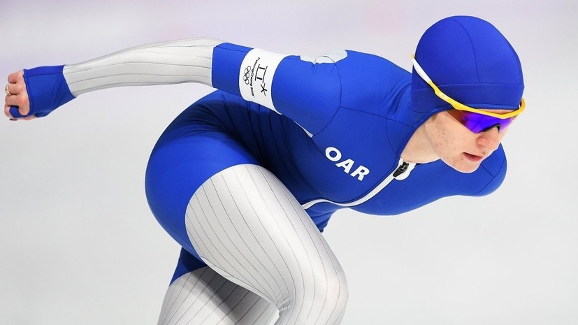 Воронина завоевала серебро на дистанции 3000 м на этапе КМ по конькобежному спорту в Японии