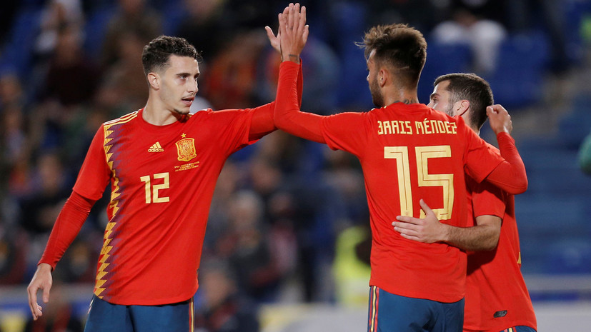 Сборная Испании по футболу одержала победу над Боснией в товарищеском матче