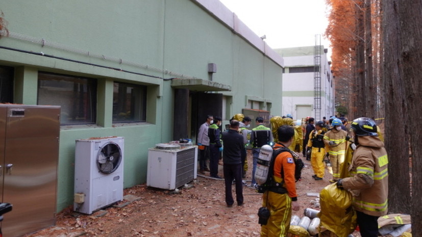 В южнокорейском центре ядерных исследований произошло возгорание