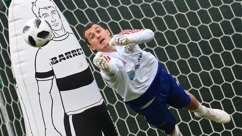 Черчесов рассказал, кто будет защищать ворота сборной России в матче со Швецией