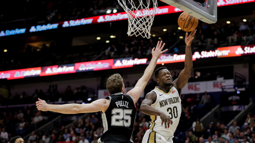 «Нью-Орлеан» обыграл «Сан-Антонио» в матче НБА, Рэндл сделал трипл-дабл