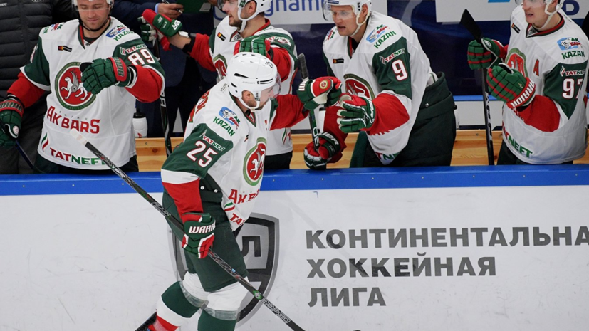 «Ак Барс» одержал победу над «Трактором» в регулярном чемпионате КХЛ