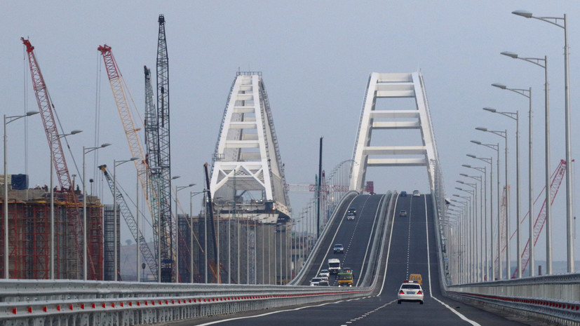 Инфоцентр «Крымский мост» ответил на заявление Киева о проседании сооружения