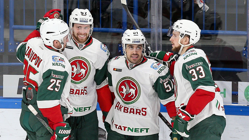 Шайба Мозякина не спасла «Металлург» от поражения в матче КХЛ с «Ак Барсом» 