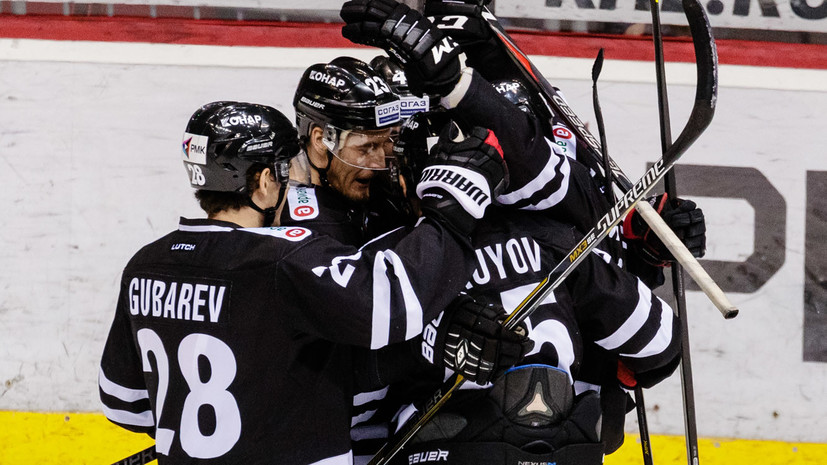 Дубль Томаса помог «Трактору» победить «Нефтехимик» в матче КХЛ