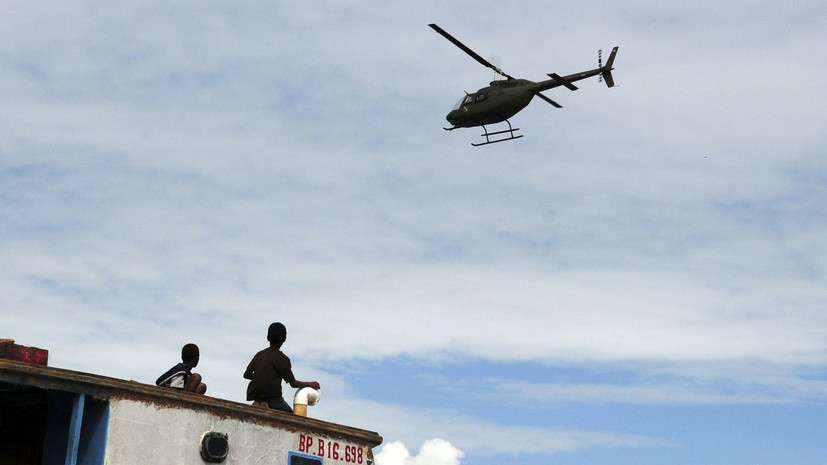 СМИ: В Доминикане исчез с радаров вертолёт с шестью человеками на борту