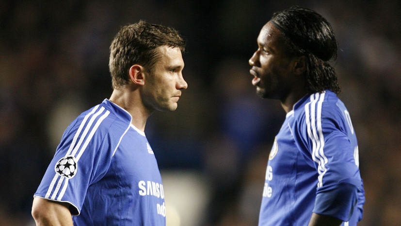 Шевченко прокомментировал новость о завершении карьеры Дрогба