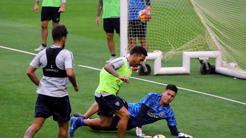 Тренировку «Бока Хуниорс» перед финалом кубка Либертадорес посетили 49 тысяч фанатов 