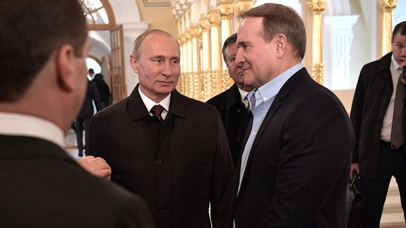 Песков рассказал о встречах Путина и Медведчука