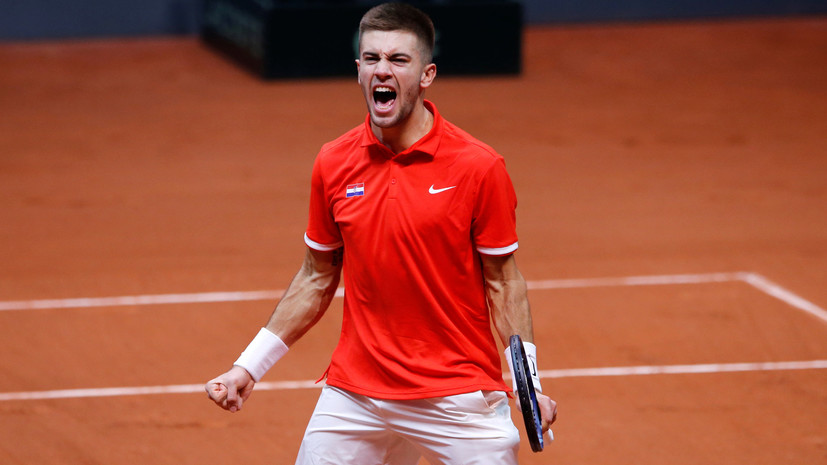 Чорич принёс Хорватии первую победу над Францией в финале Кубка Дэвиса