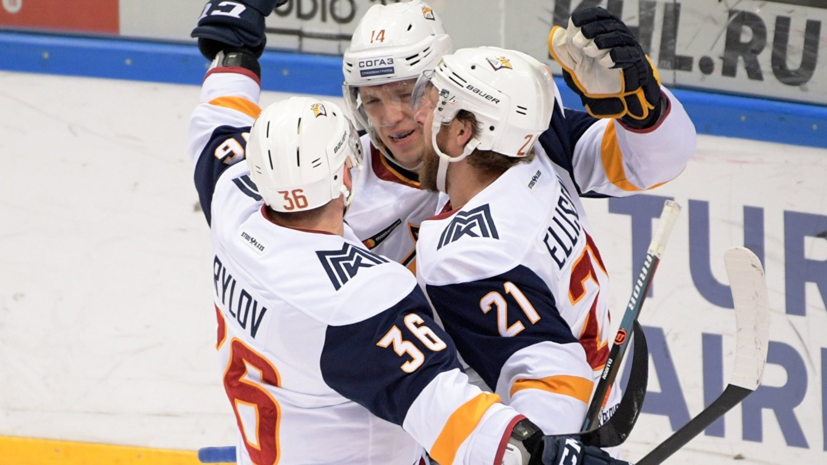 Шайба Эллисона в овертайме принесла «Металлургу» победу над «Нефтехимиком» в матче КХЛ