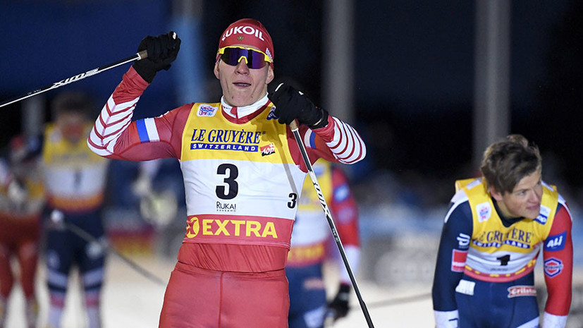 Золотой дубль: российские лыжники Белорукова и Большунов победили в спринте на этапе Кубка мира в Финляндии