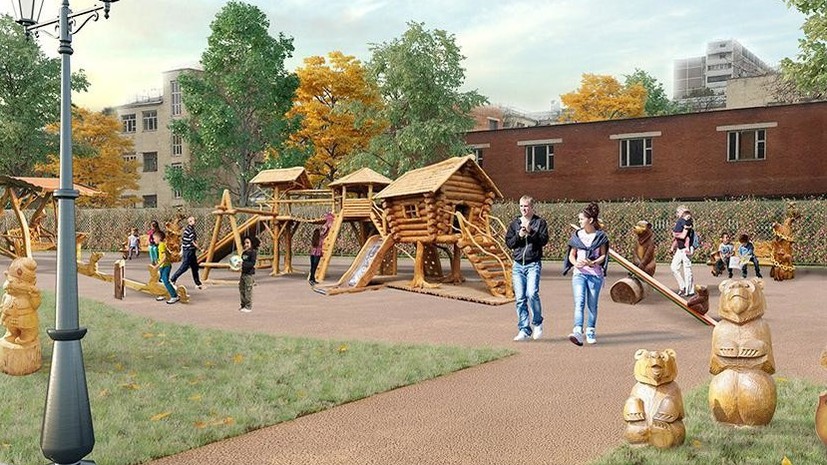 В Черкизовском парке Москвы появится избушка Бабы-яги