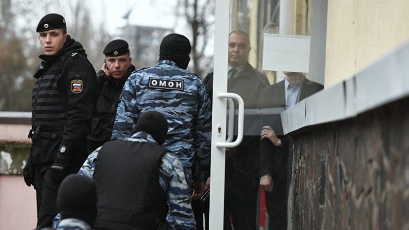 Суд арестовал на два месяца семерых украинских моряков