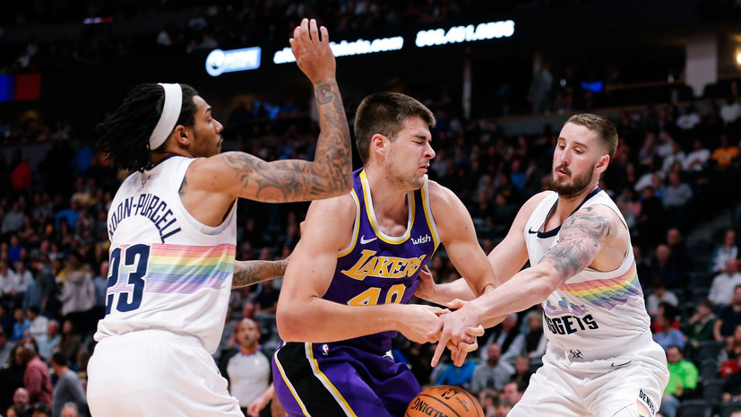 «Денвер» обыграл «Лейкерс» в матче НБА и продлил победную серию до четырёх матчей