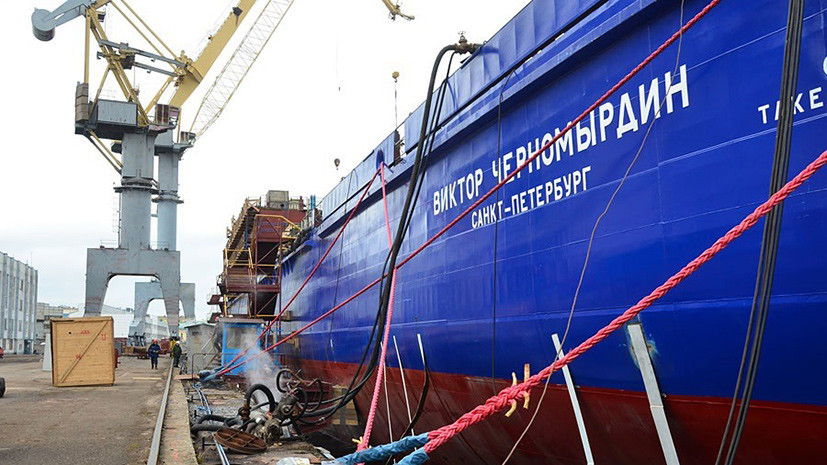 «Сроки сдачи судна не изменятся»: СК назвал основную причину пожара на ледоколе «Виктор Черномырдин»