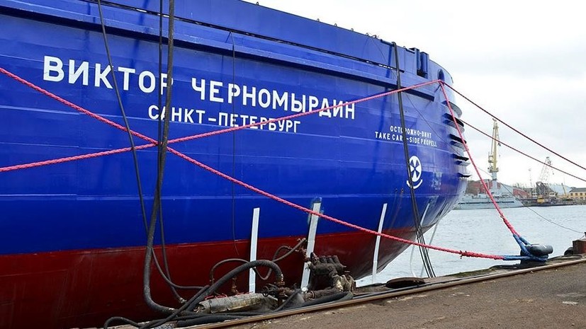 Пожар на ледоколе «Виктор Черномырдин» не скажется на сроках его сдачи