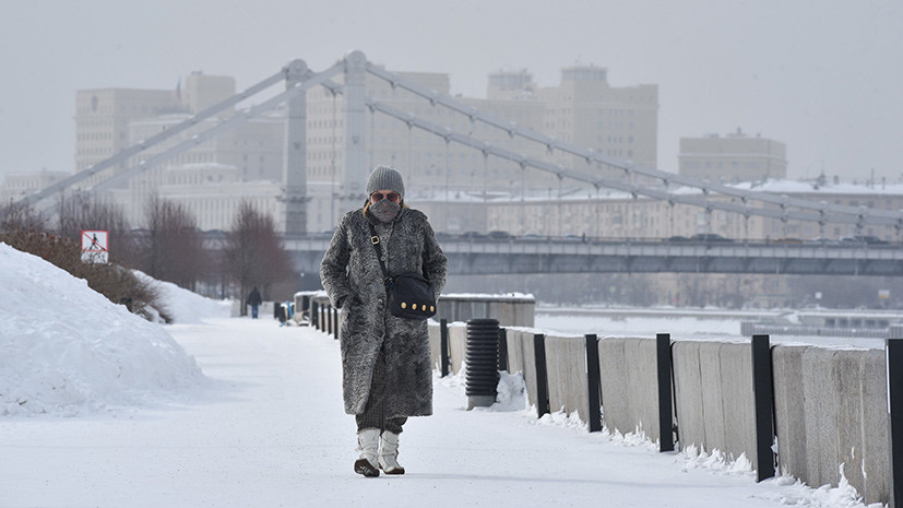 «Отрицательные аномалии»: в Москву придут январские морозы