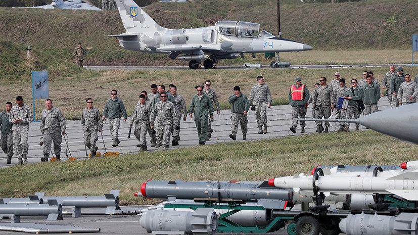Пограничная ситуация: Пентагон отрицает переговоры с Киевом о создании военной базы на Украине