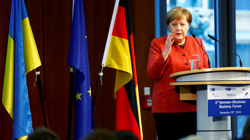 Меркель призвала Киев к «умному подходу» по инциденту в Керчи