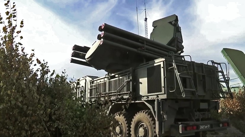 Система ПВО в Крыму усилена дивизионом «Панцирь-С»
