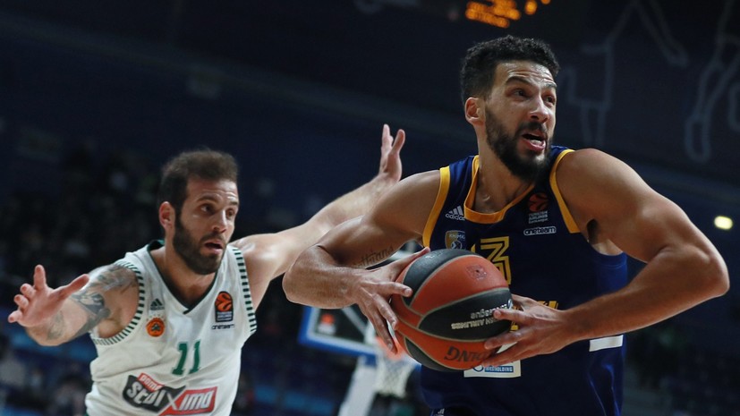 «Химки» обыграли «Панатинаикос» в матче баскетбольной Евролиги
