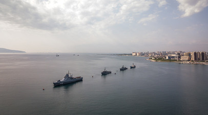 Российские корабли в Чёрном море
