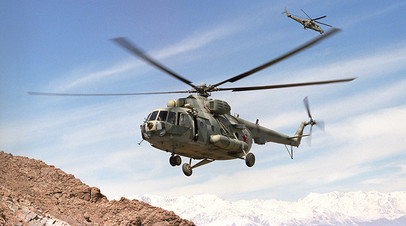 Многоцелевой вертолёт Ми-17 в Афганистане