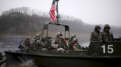 Американские военные в Южной Корее