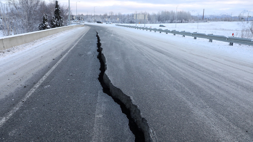 На Аляске произошло землетрясение магнитудой 5,2