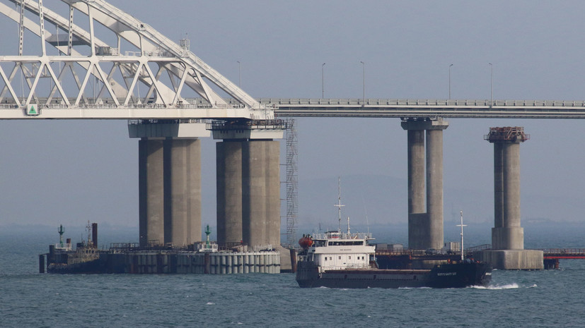 В пресс-службе Крымского моста опровергли слова Меркель о помехах судоходству