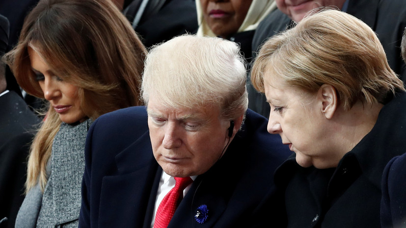 Власти ФРГ подтвердили планы Меркель и Трампа встретиться на G20