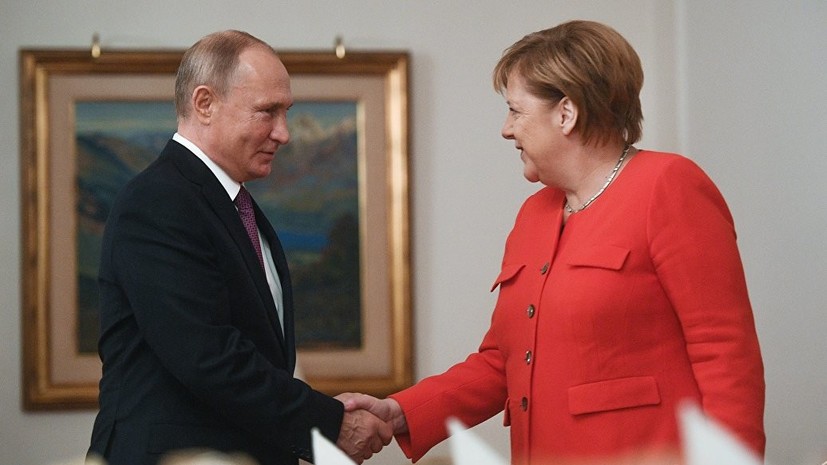 Путин дал разъяснения Меркель по инциденту в Керченском проливе