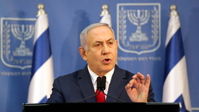 Нетаньяху прокомментировал рекомендацию полиции предъявить ему обвинение