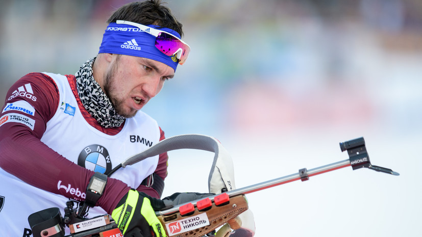 Логинов высказался о своём выступлении в смешанной эстафете на этапе КМ