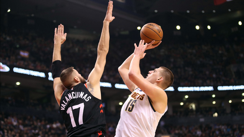 «Денвер» обыграл «Торонто» в матче НБА, Йокич оформил трипл-дабл