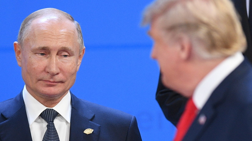 Ушаков рассказал о разговоре Путина и Трампа на саммите G20