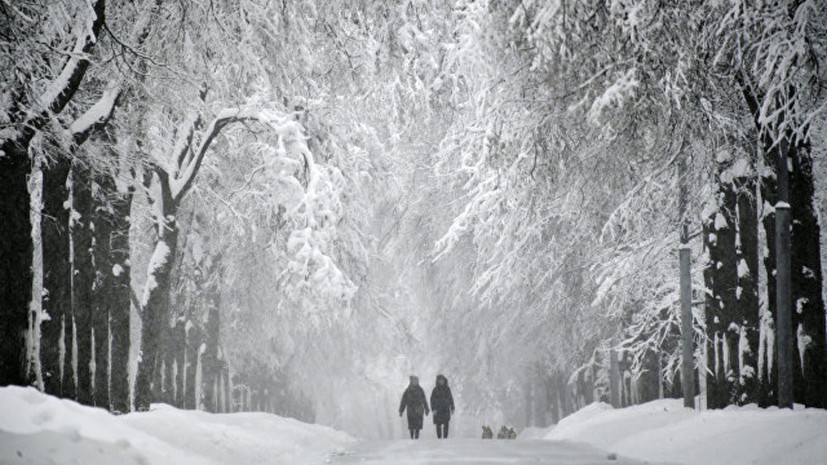 Синоптики прогнозируют ледяной дождь в Москве