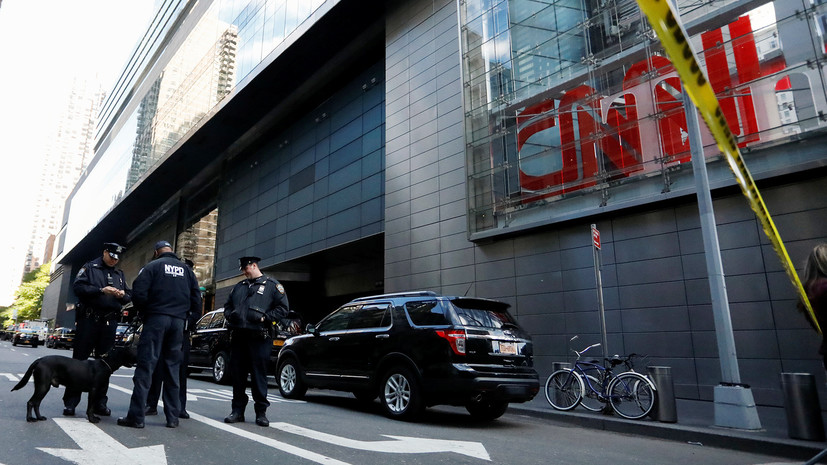 Полиция не обнаружила взрывных устройств в здании CNN в Нью-Йорке