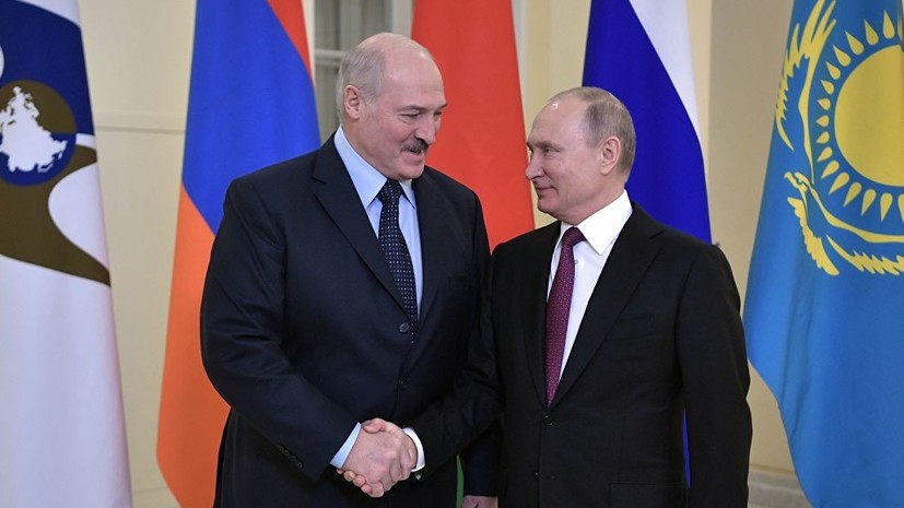 В Кремле прокомментировали спор Путина и Лукашенко о газе
